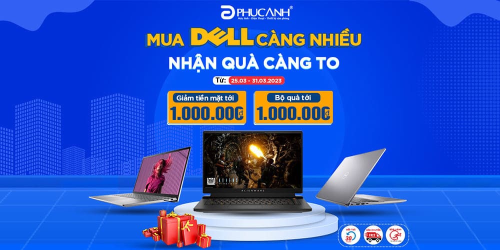 [Khuyến Mại] Mua Dell càng nhiều - Nhận quà càng to