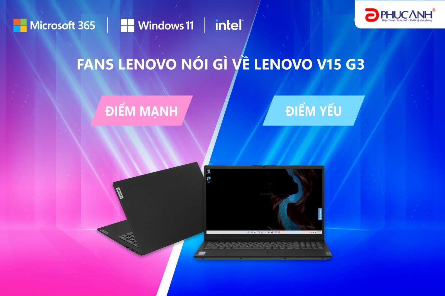 Fans Lenovo nói gì về Lenovo V15 G3 IAP I5 1235U, chiếc laptop văn phòng đáng mua trong phân khúc dưới 15 triệu đồng?
