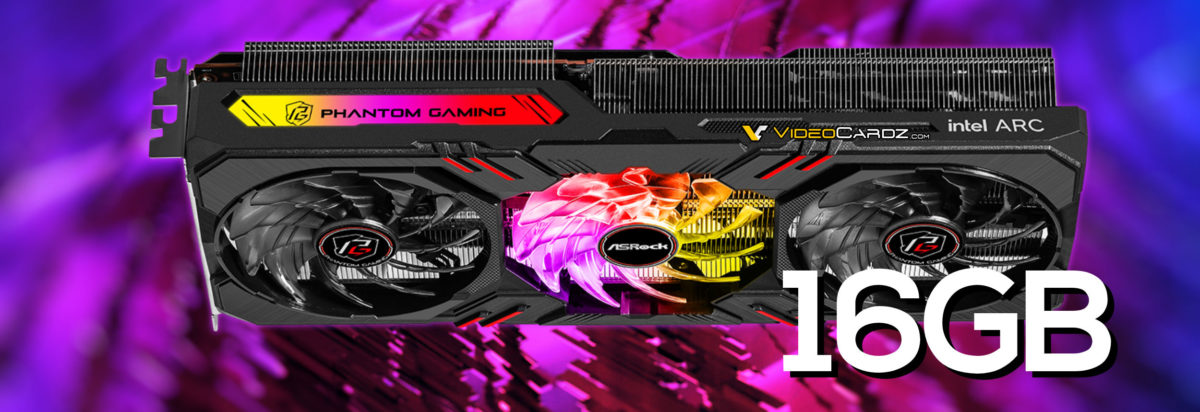 ASRock chính thức ra mắt Intel Arc A770 với bộ nhớ 16GB