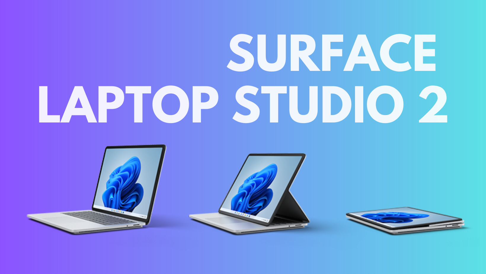Surface Laptop Studio 2 ra mắt với card RTX 4060, 64GB RAM