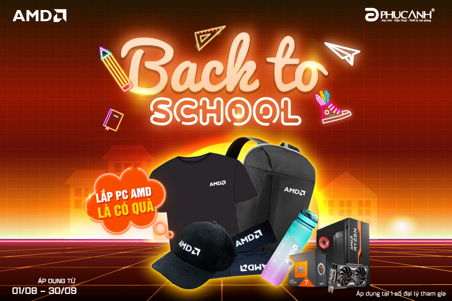 [Khuyến Mại] Back to school - Vòng quay AMD