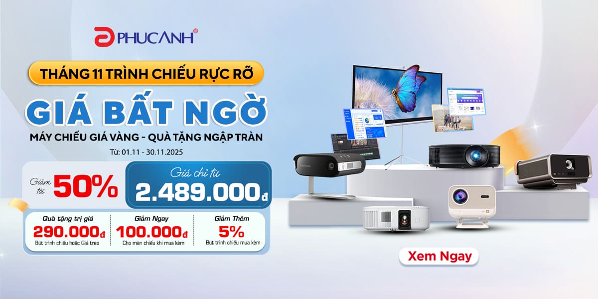 [Khuyến mại] Tháng 11 Trình Chiếu Rực Rỡ – Giá Bất Ngờ