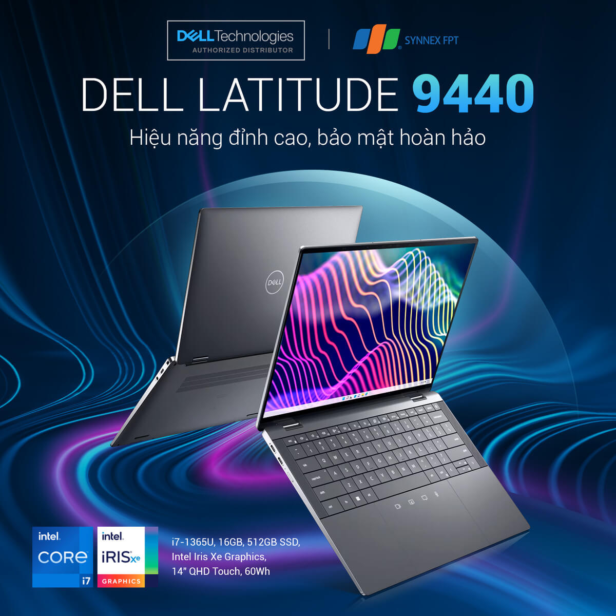 Máy tính xách tay Dell Latitude 9440 - Đẳng cấp sang trọng, không dành cho số đông