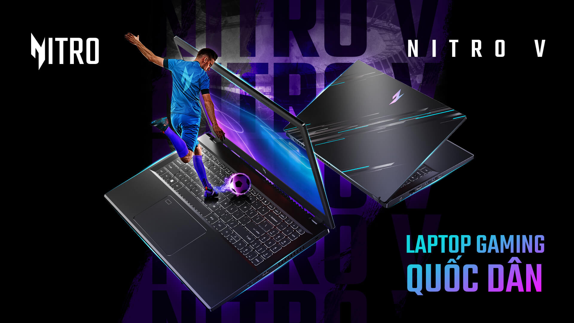 Acer Nitro V - Laptop Gaming Quốc Dân Mới Nhất Với CPU Intel Gen 13, GPU RTX 4050