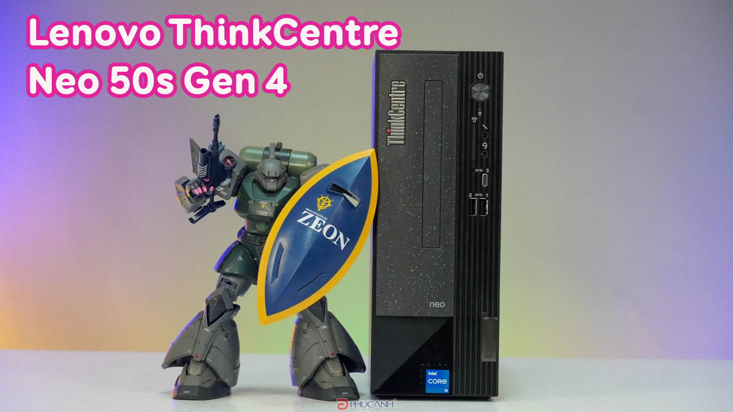 Đánh giá ThinkCentre Neo 50s Gen 4 (Intel) SFF - nhỏ gọn, cấu hình hiện đại với CPU intel thế hệ 13
