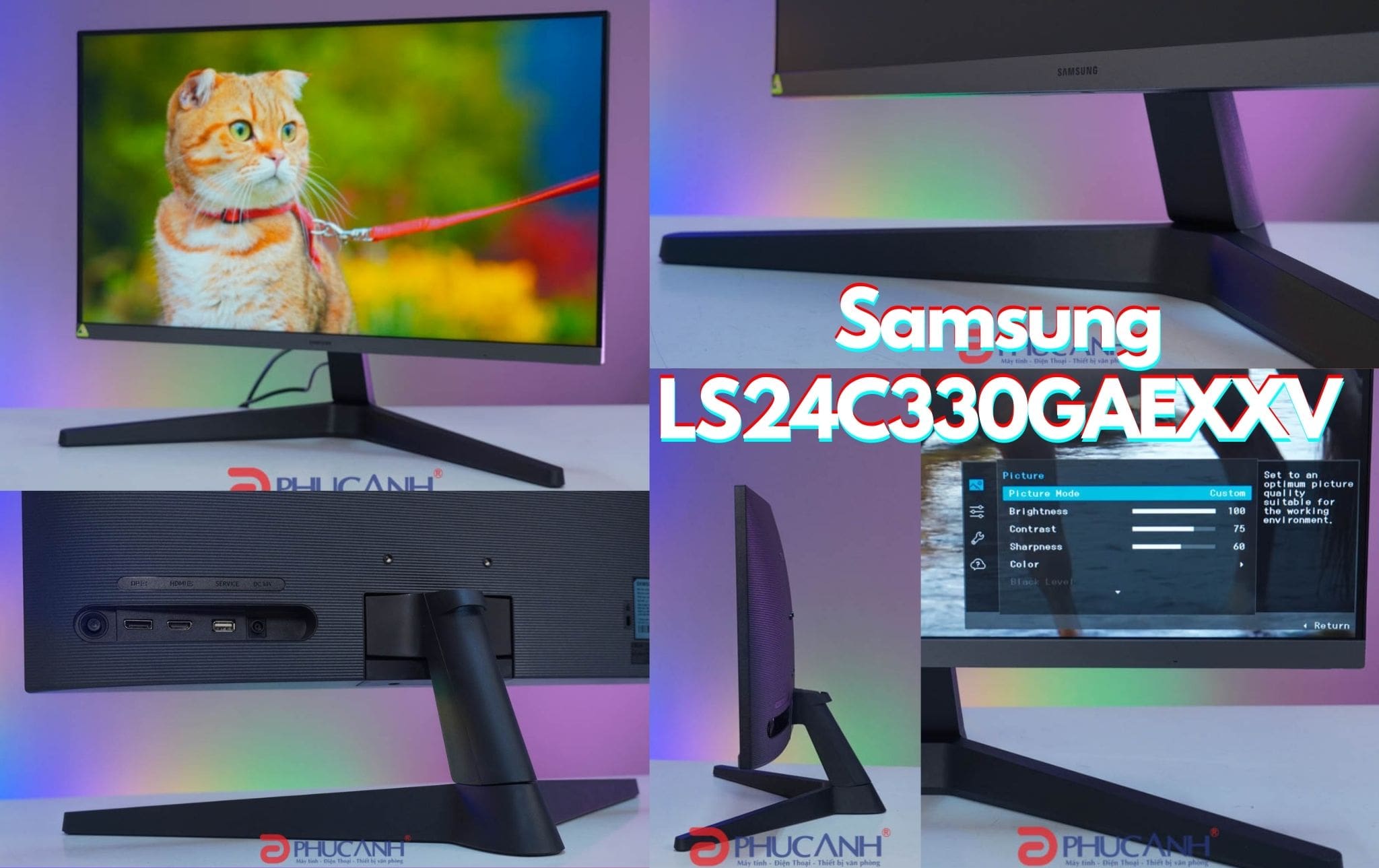 [Review] Màn hình Samsung LS24C310EAEXXV - Bảo vệ thị lực tối ưu cho dân văn phòng