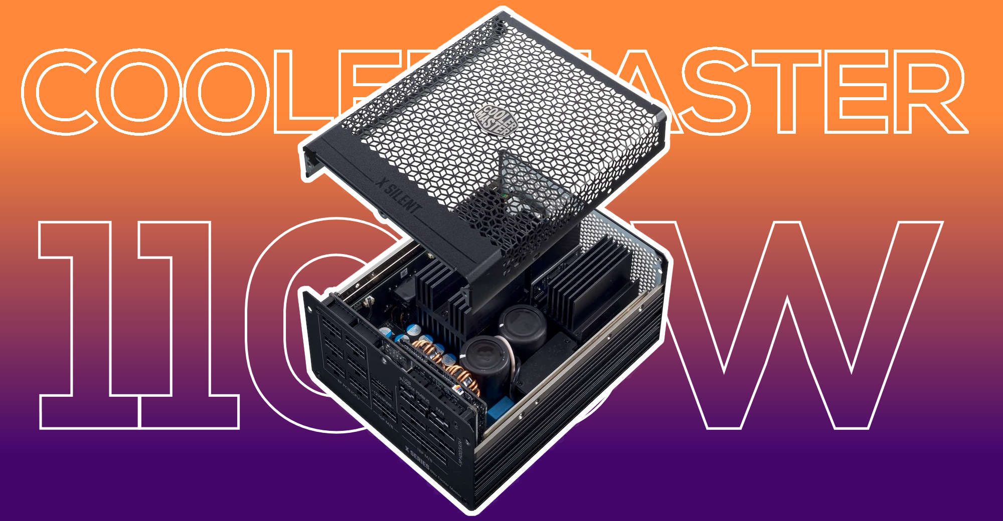 Cooler Master ra mắt bộ nguồn không quạt X-Silent 1100W với đầu nối 12VHPWR