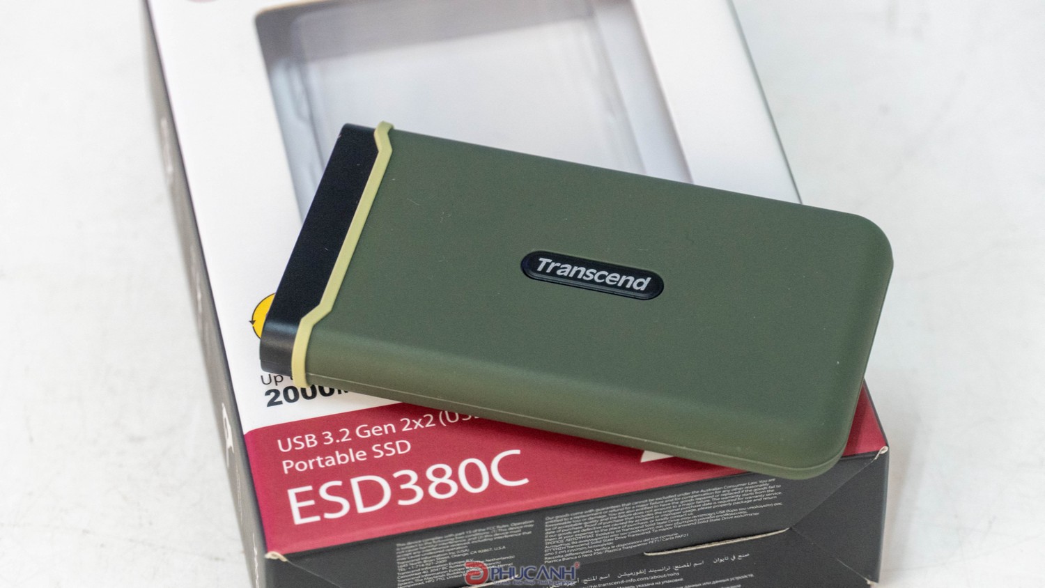 Đánh giá ổ cứng di động SSD Transcend ESD380C - Kích thước siêu nhỏ, tốc độ siêu cao