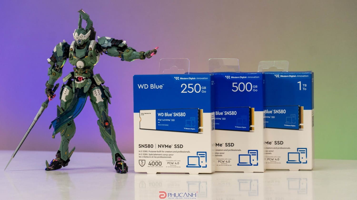 Đánh giá ổ cứng SSD WD Blue SN580 - Sở hữu SSD NVMe PCIe 4.0 với mức giá cực mềm 