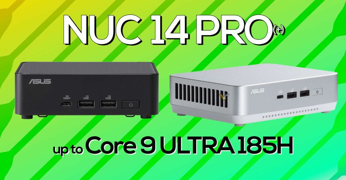 ASUS ra mắt dòng NUC 14 Pro có cấu hình lên tới Core Ultra 9 185H