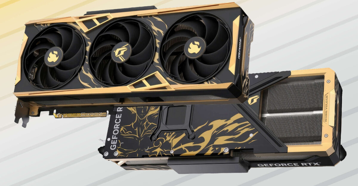 Colourful ra mắt GeForce RTX 4070 (Ti) SUPER “Fog Hill of Five Elements” màu Black Gold siêu đẹp