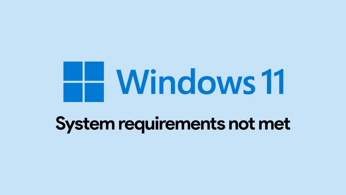 Cách xóa dòng chữ System requirements not met trên Windows 11