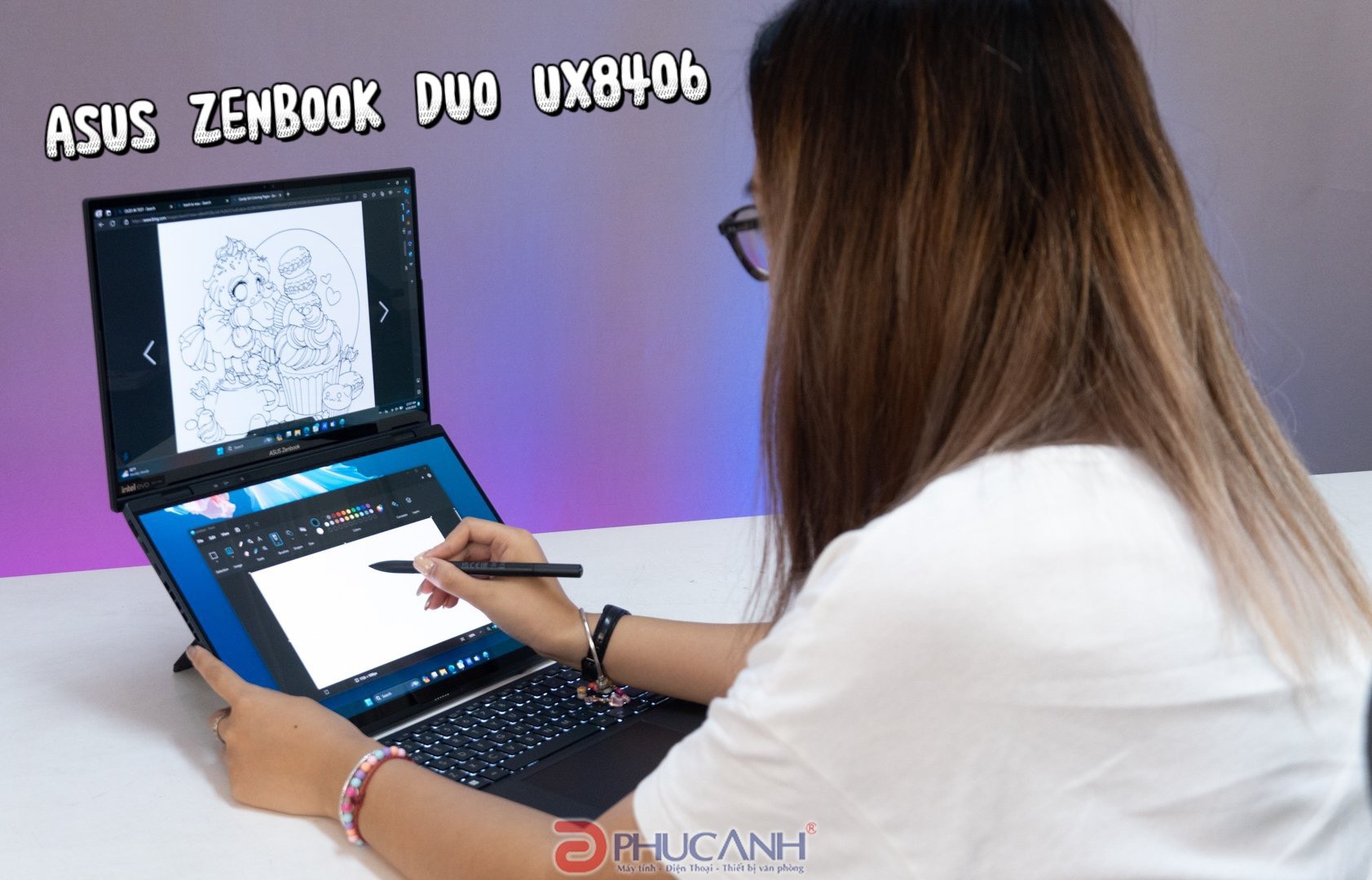 [Review] Asus Zenbook 14 Duo OLED UX8406MA: Màn hình kép 14 inch OLED, hiệu năng mạnh, pin trâu