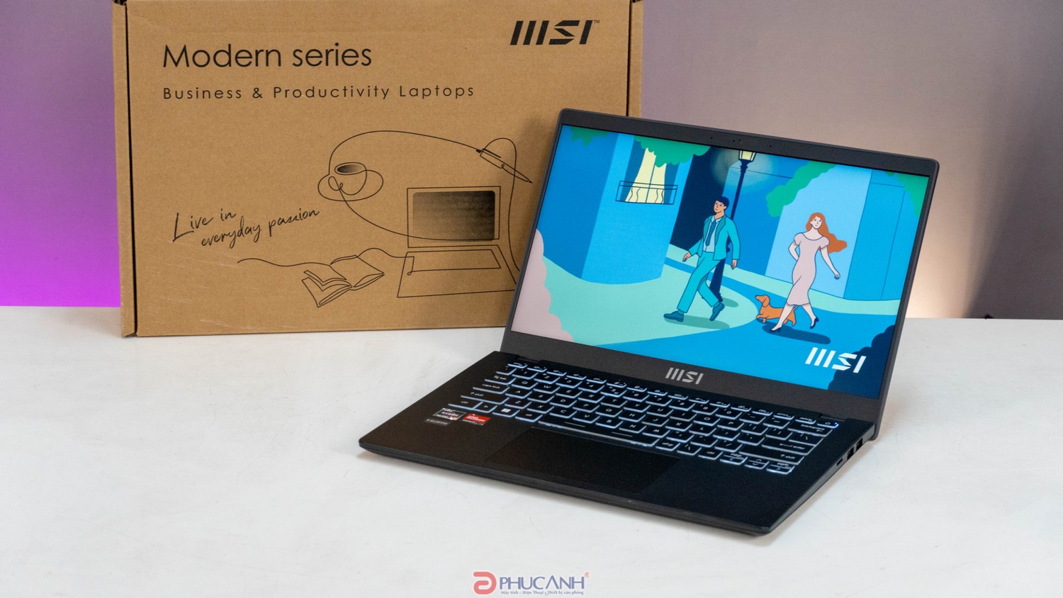 Đánh giá Laptop MSI Modern 14 C7M - Thiết kế trẻ trung, hiệu năng cao với AMD Ryzen 7000 Series 