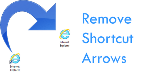 Hướng dẫn bạn cách xóa mũi tên biểu tượng shortcut trong Windows