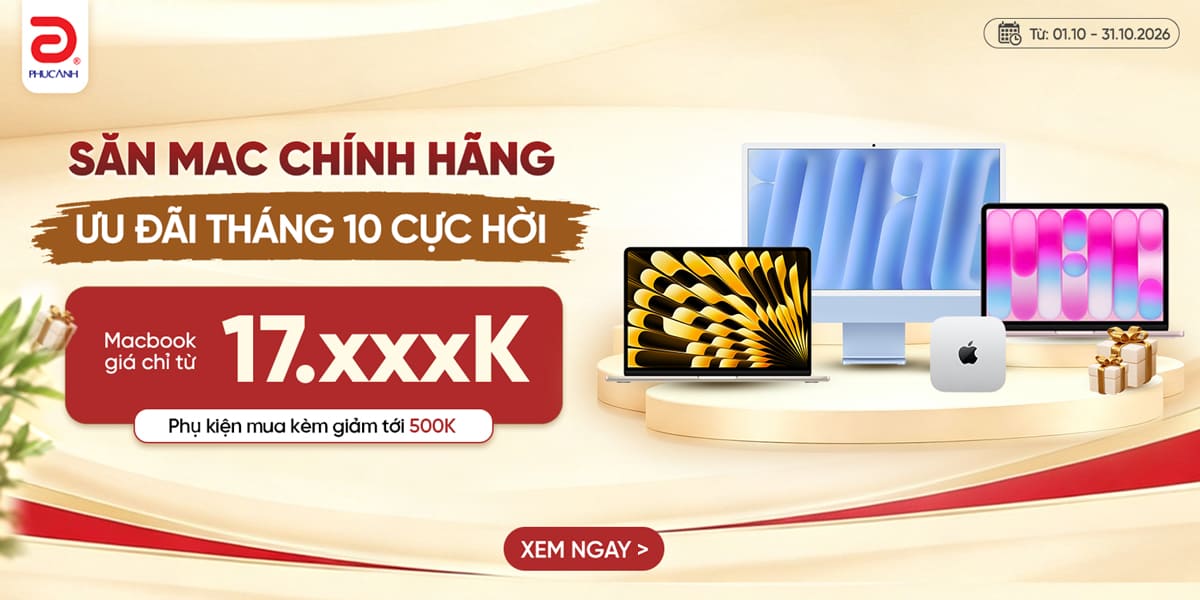 [Khuyến mại] Săn Mac Chính Hãng – Ưu Đãi Tháng 10 Cực Hời