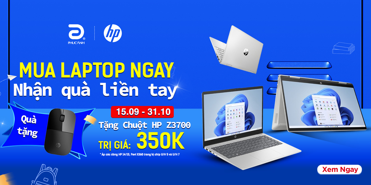 [Khuyến Mại] Mua Laptop Ngay - Nhận quà liền tay