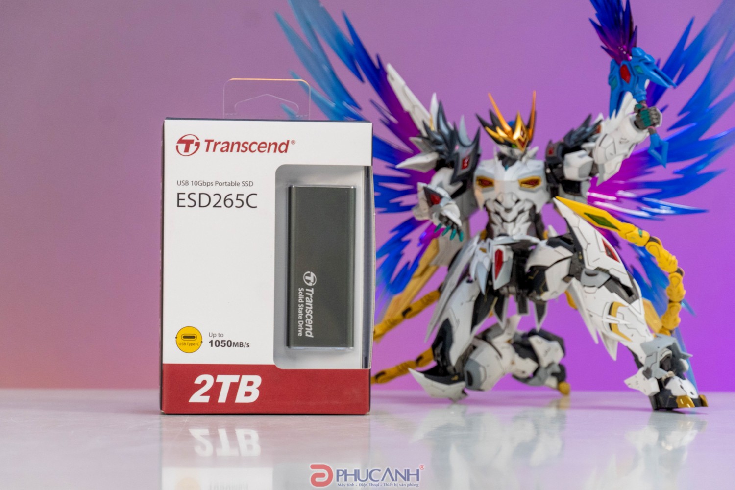 Review Ổ cứng di động SSD Transcend ESD265C - Nhỏ gọn, vỏ kim loại chắc chắn, tốc độ nhanh chóng