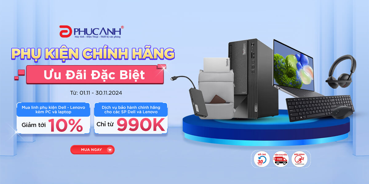 [Khuyến mại] Phụ kiện chính hãng - Ưu đãi đặc biệt