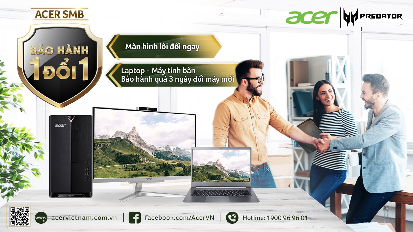 Acer Việt Nam ra mắt dịch vụ ưu đãi dành cho khách hàng doanh nghiệp nhỏ và vừa (SMB)