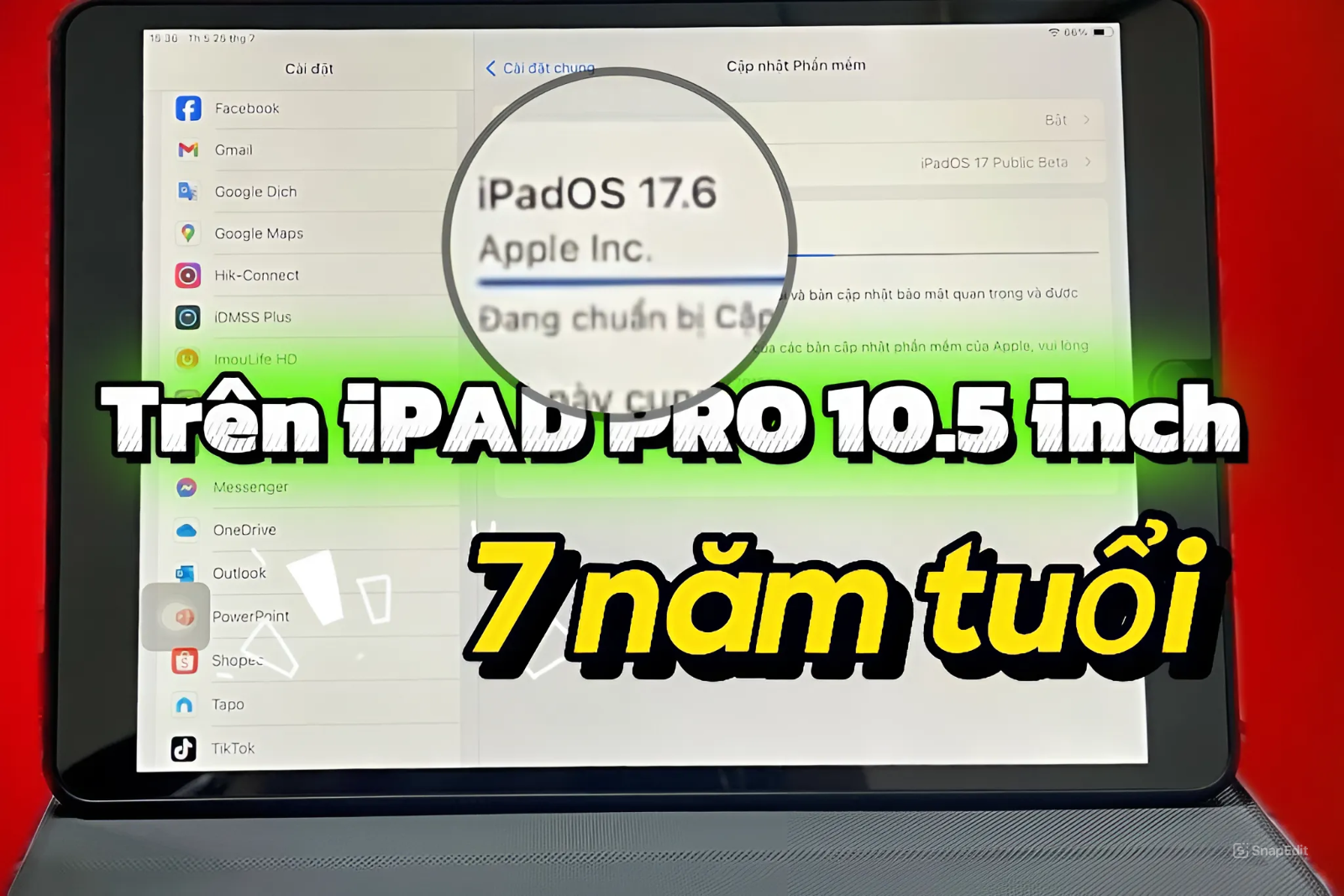 Review iPadOS 17.6 chính thức: Vẫn chạy ngon trên iPad 10.5 inch 7 năm tuổi