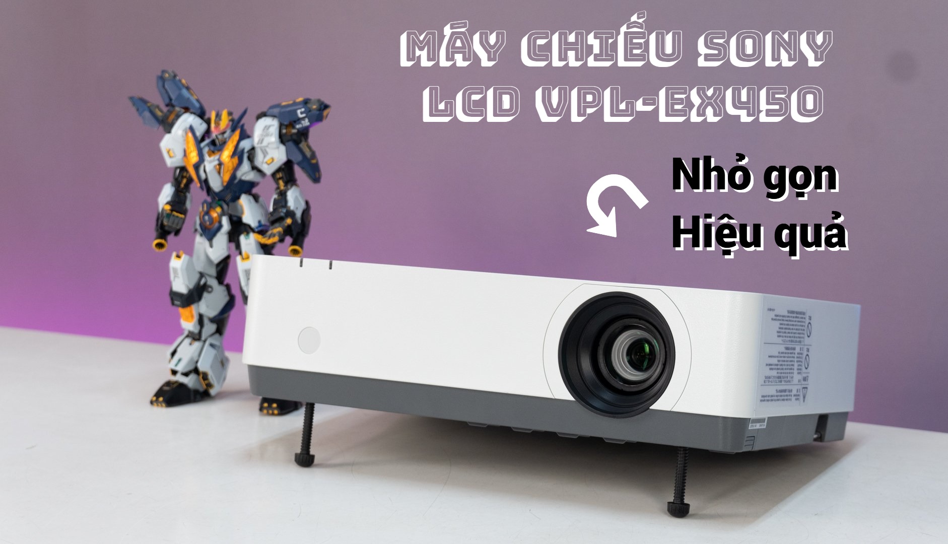 [Đánh giá] Sony VPL-EX450: Máy chiếu đa dụng cho giáo dục và doanh nghiệp