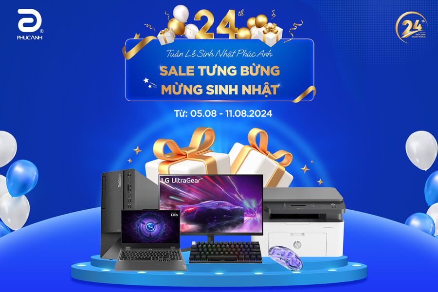 [Khuyến Mại] Tuần lễ sinh nhật Phúc Anh - Sale Tưng Bừng - Giảm hết cỡ