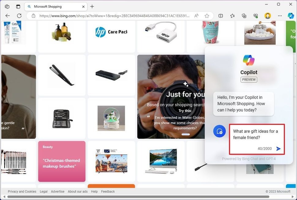 Cách sử dụng Copilot để tìm sản phẩm trên Microsoft Shopping nhanh chóng