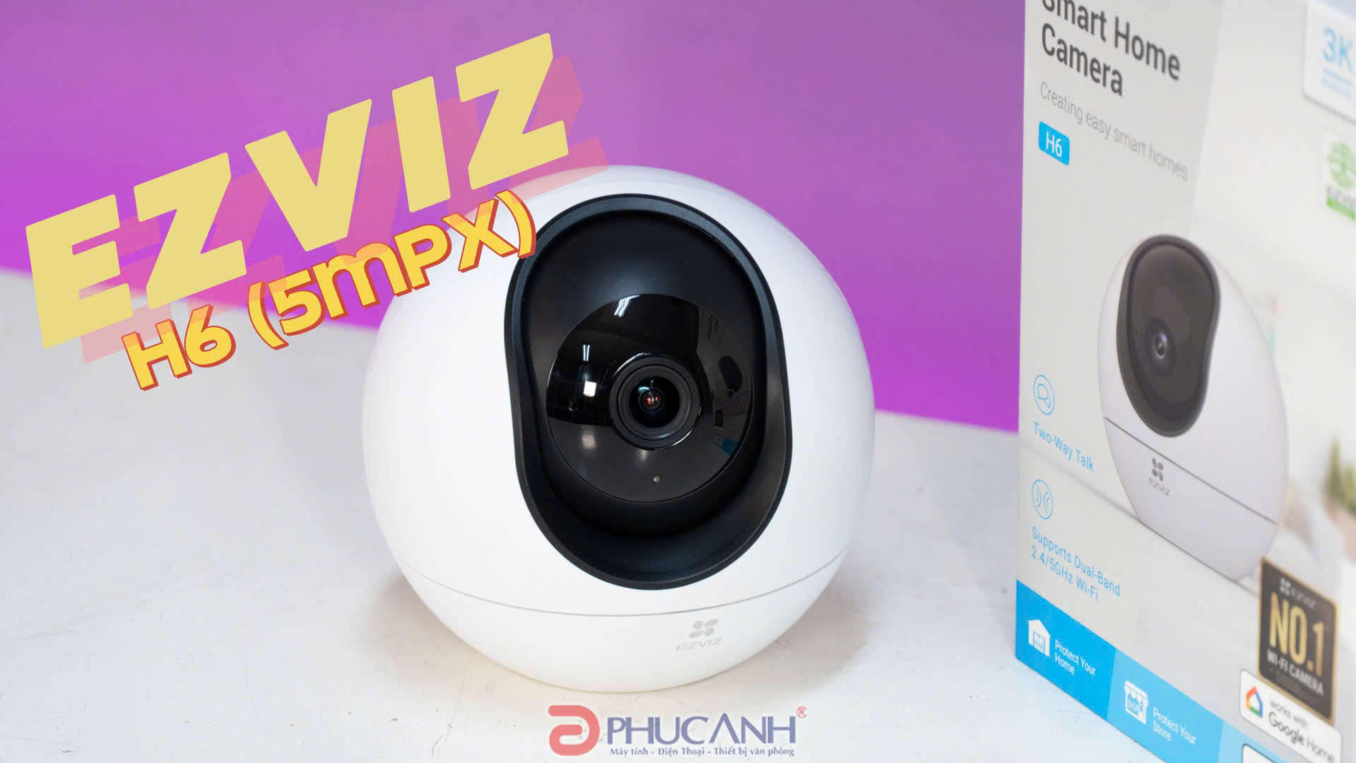 [Review] Camera Ezviz H6 3K: Giải pháp an ninh thông minh với độ phân giải 3K