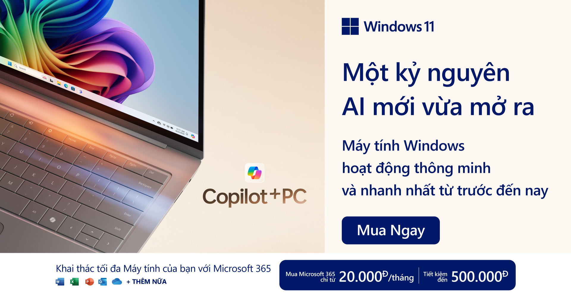 Windows 11 - Copilot PC - Một kỷ nguyên AI mới vừa mở ra