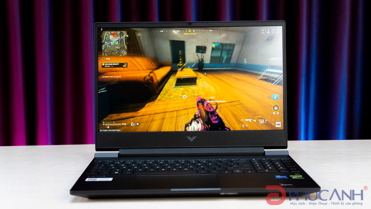 HP Gaming Victus 15-fa1155TX 952R1PA- Laptop tầm trung đáng mua trong phân khúc.