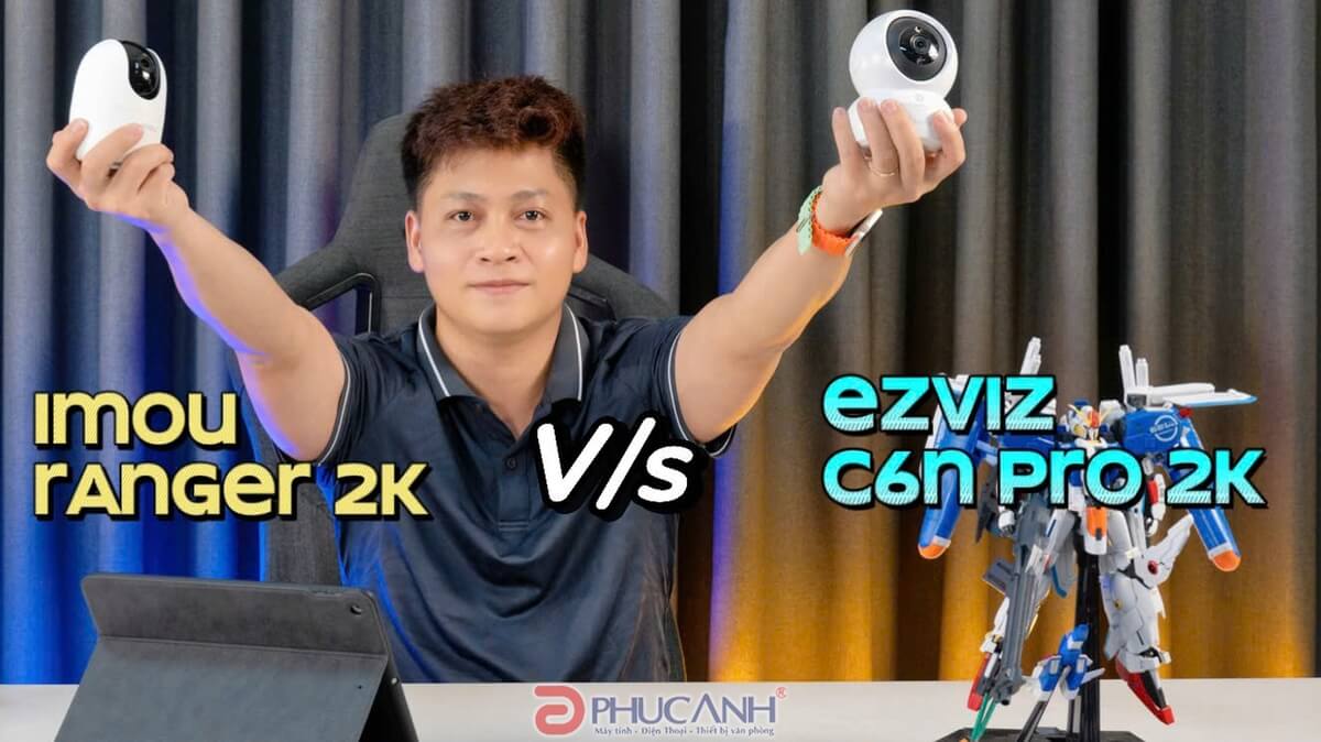 So sánh camera EZVIZ C6N PRO 2K và IMOU A32EP 2K: Kẻ 8 lạng, người nửa cân