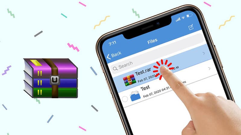 Hướng dẫn cách nén và giải nén file trên điện thoại Android và iPhone