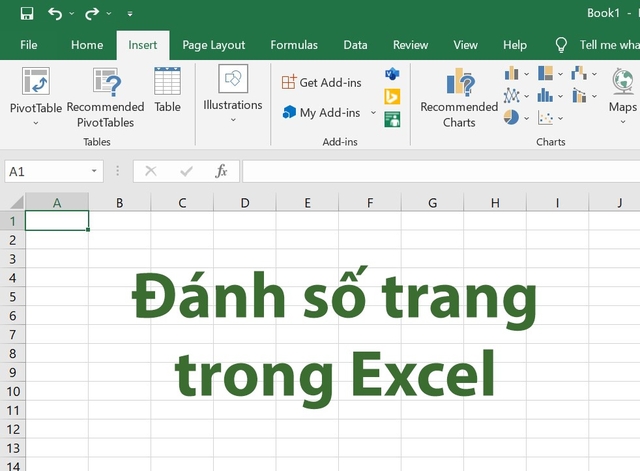 Hướng dẫn bạn các cách đánh số trang trong Excel đơn giản dễ làm