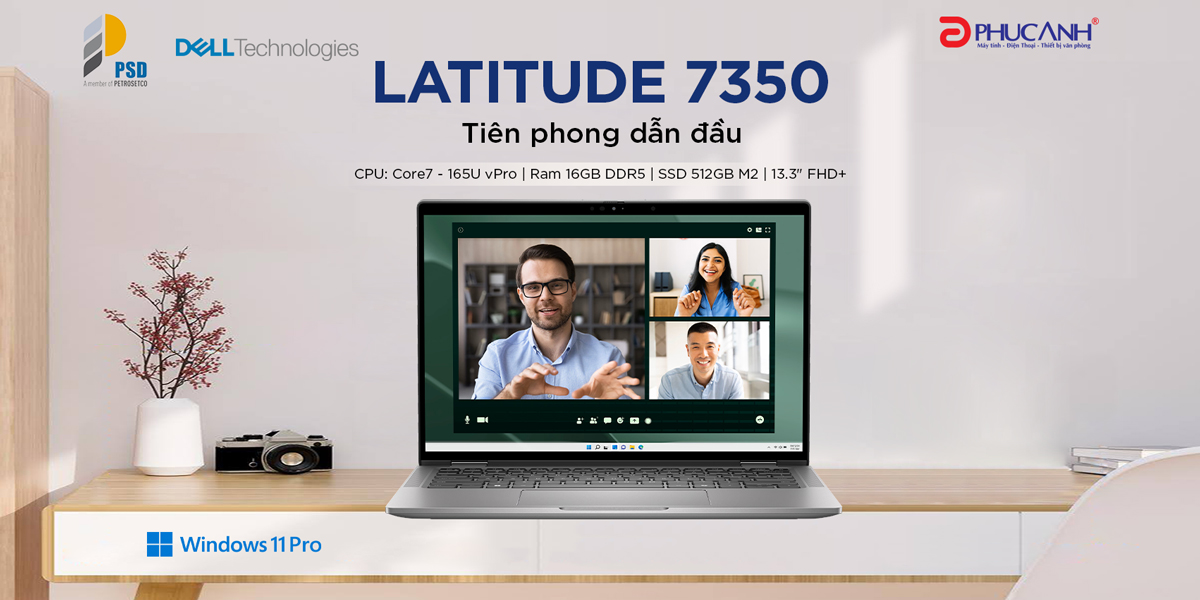 Laptop Dell Latitude 7350 (2024): Sang Trọng - Linh Động - Thông Minh Đón Đầu A.I