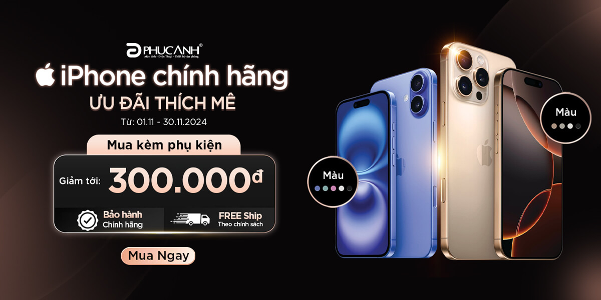 [Khuyến mại] iPhone chính hãng - Ưu đãi thích mê