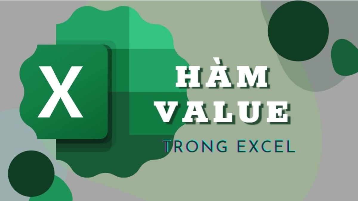 Hướng dẫn bạn cách dùng hàm VALUE trong Excel để tính toán cực dễ hiểu