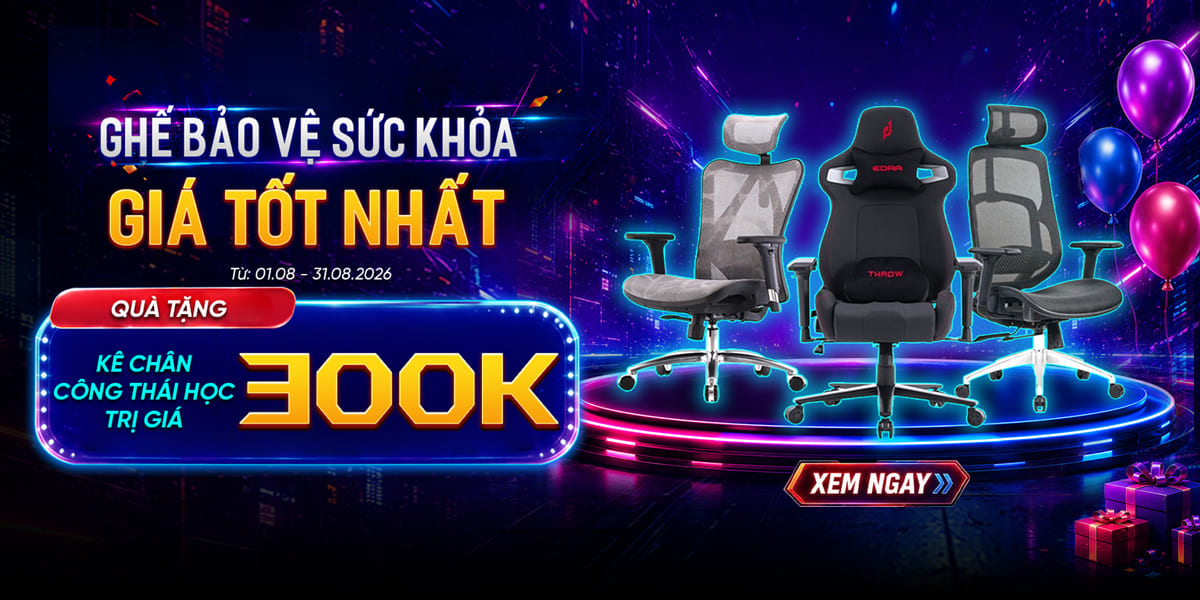 [Khuyến mại] Ghế Bảo Vệ Sức Khỏe - Giá Tốt Nhất