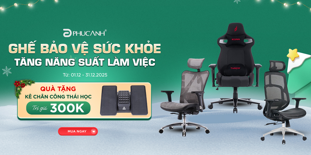 [Khuyến mại] Ghế Bảo Vệ Sức Khỏe - Tăng Năng Suất Làm Việc