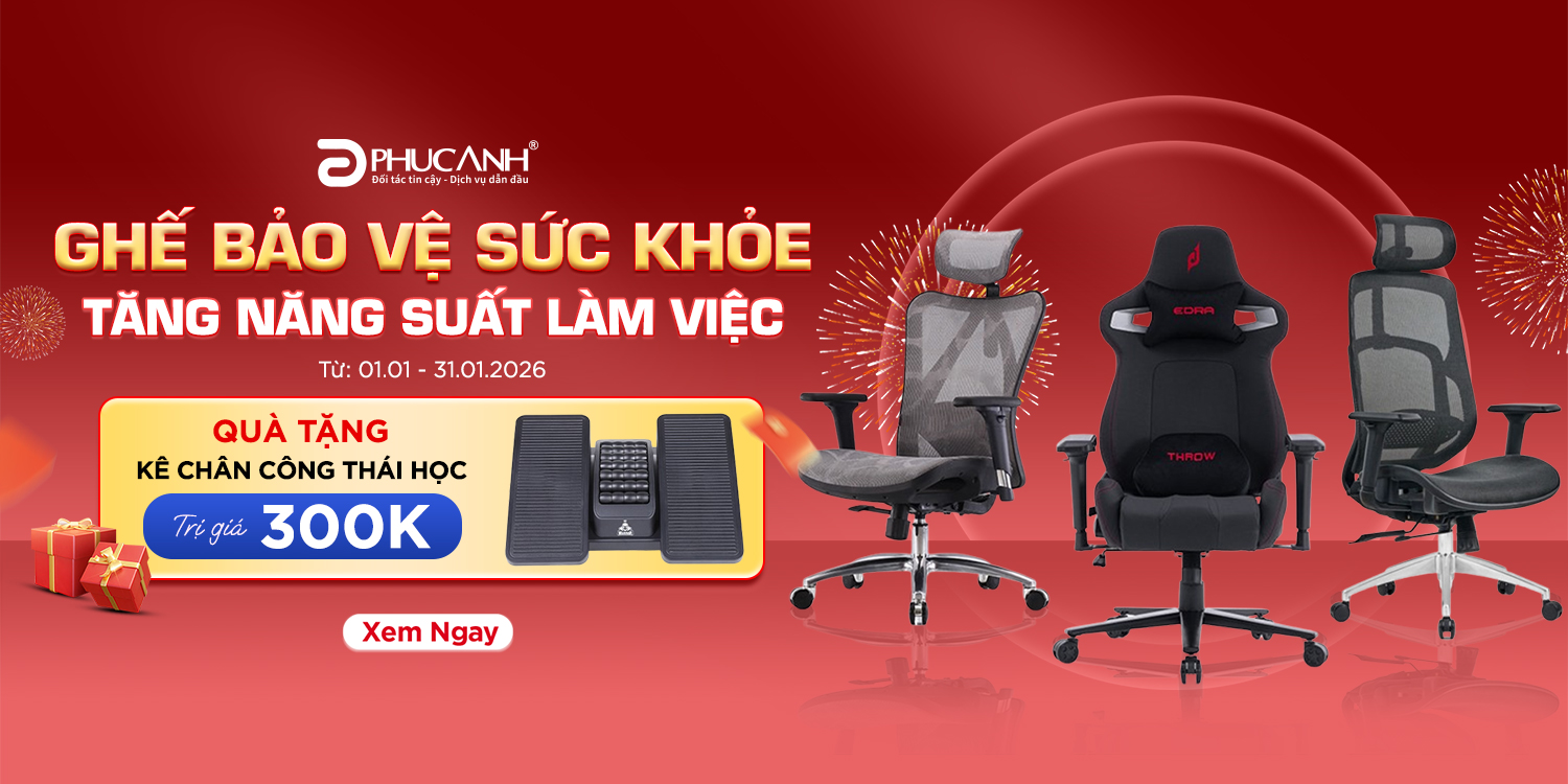[Khuyến mại] Ghế Bảo Vệ Sức Khỏe - Tăng Năng Suất Làm Việc