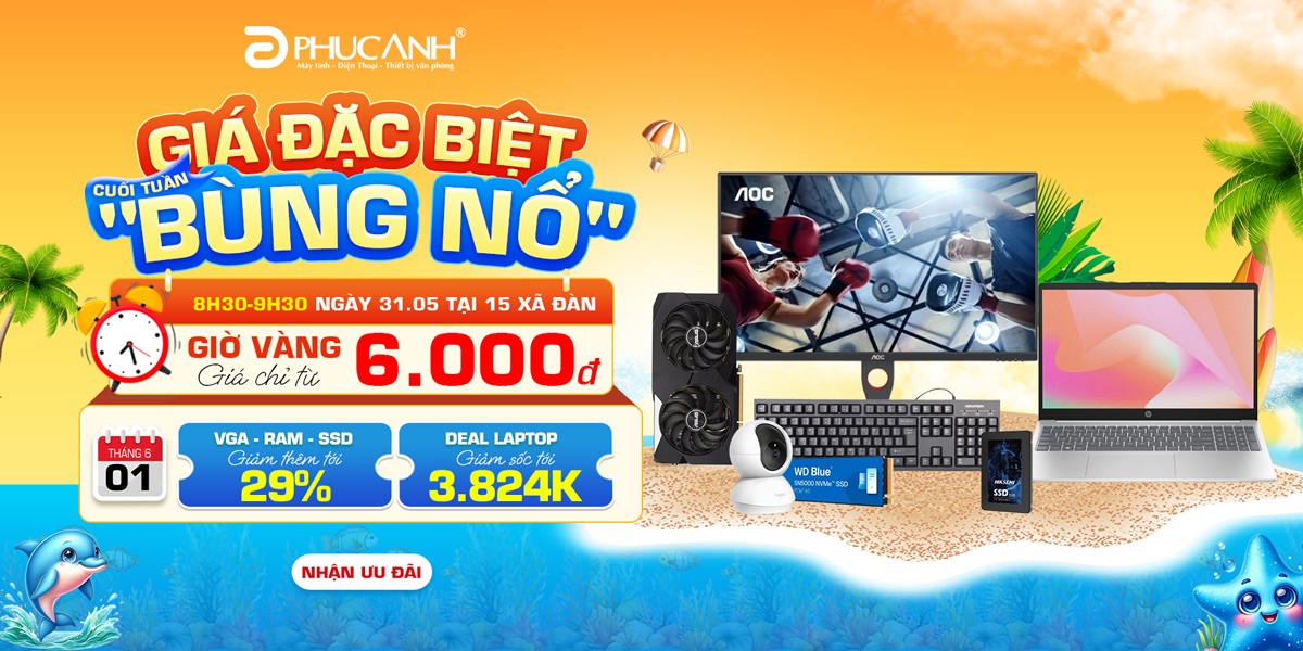 [Khuyến Mại] Giá đặc biệt - Cuối tuần bùng nổ