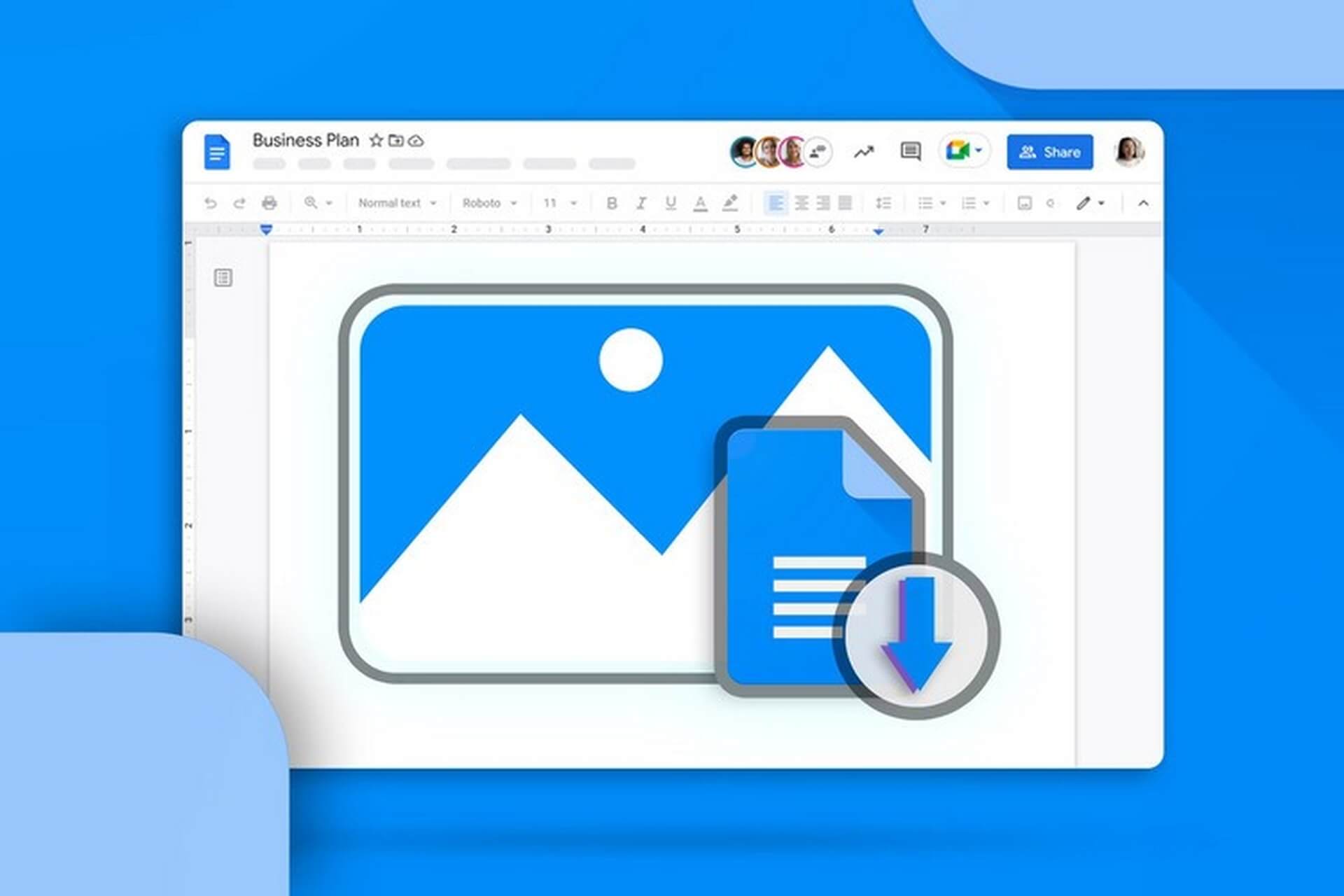 Hướng dẫn bạn cách tải hình trong file Google Docs siêu đơn giản