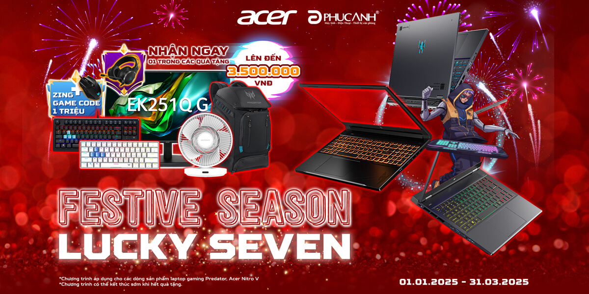 [Khuyến Mại] Festive Season - Lucky Seven