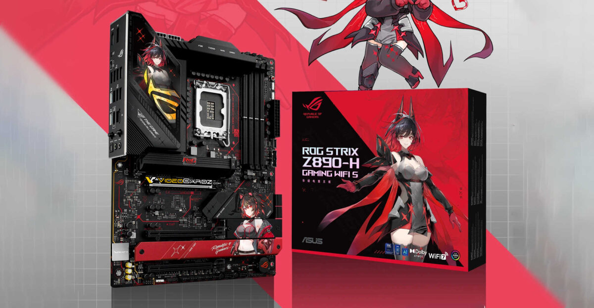 ASUS giới thiệu bo mạch chủ ROG STRIX Z890-H “RO JI” Phiên bản đặc biệt