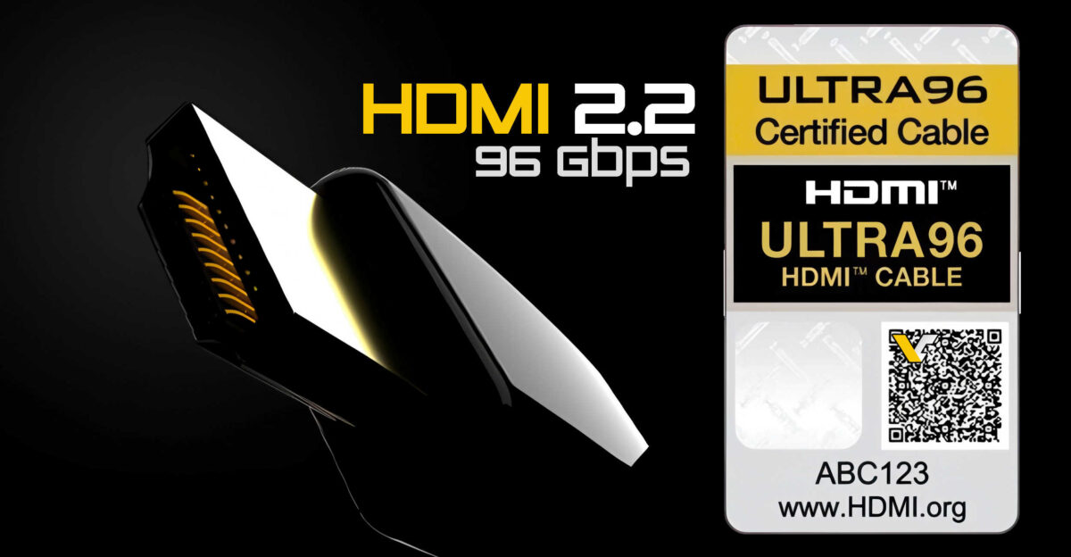 Chuẩn HDMI 2.2 sẽ cung cấp băng thông lên tới 96 Gbps