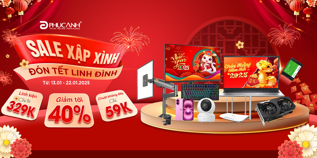 [Khuyến Mại] Sale xập xình - Đón Tết linh đình