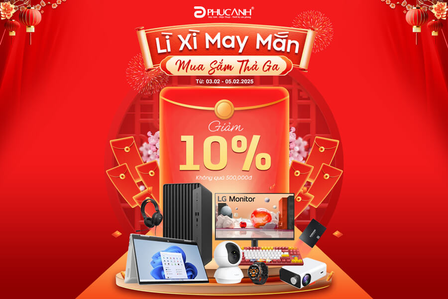 [Khuyến Mại] Lỳ xì may mắn - Mua sắm thả ga