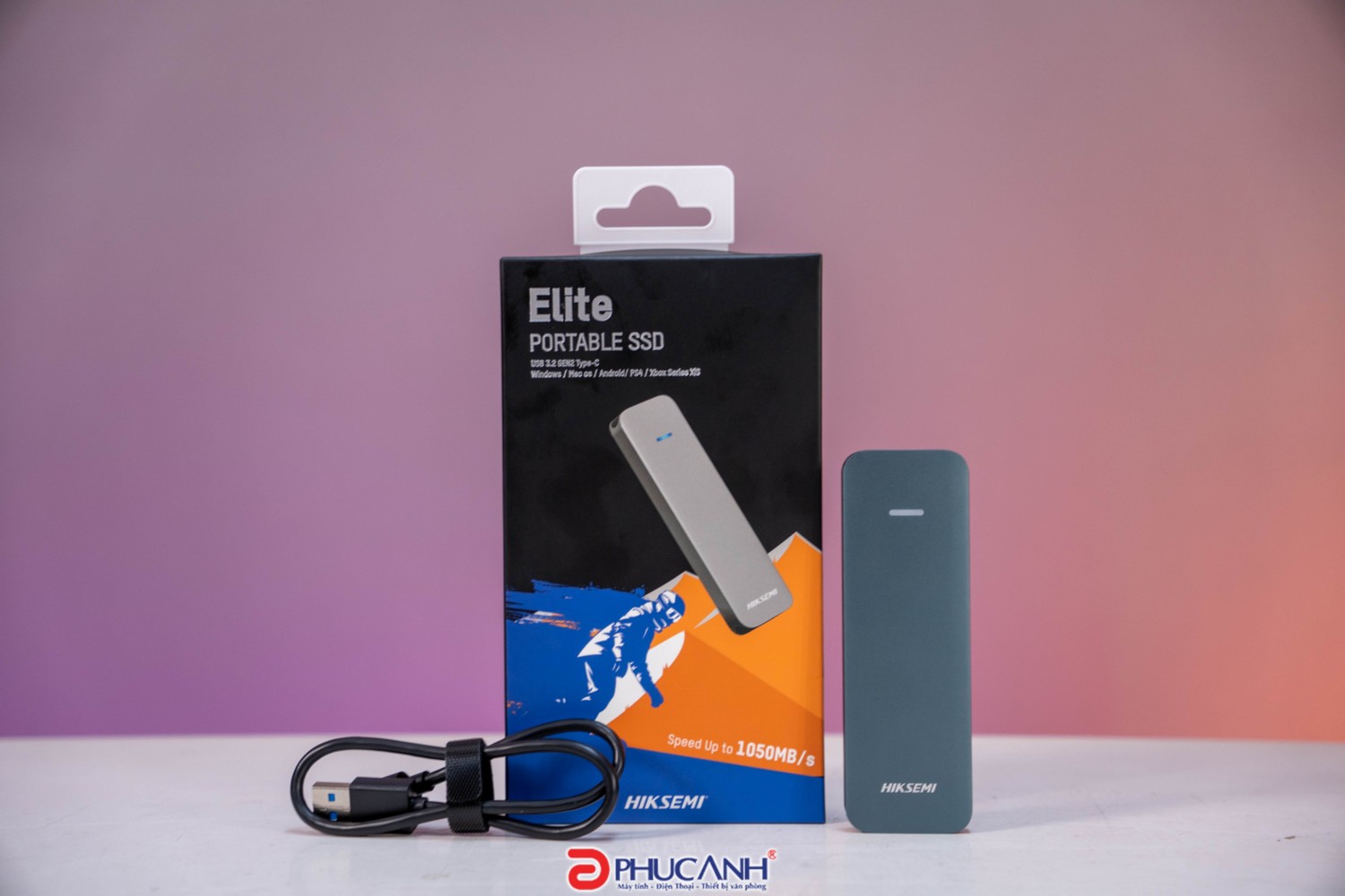 Đánh giá SSD di động Hiksemi HS‐ESSD‐Elite - Thiết kế bắt mắt, tốc độ cao, giá thành hấp dẫn