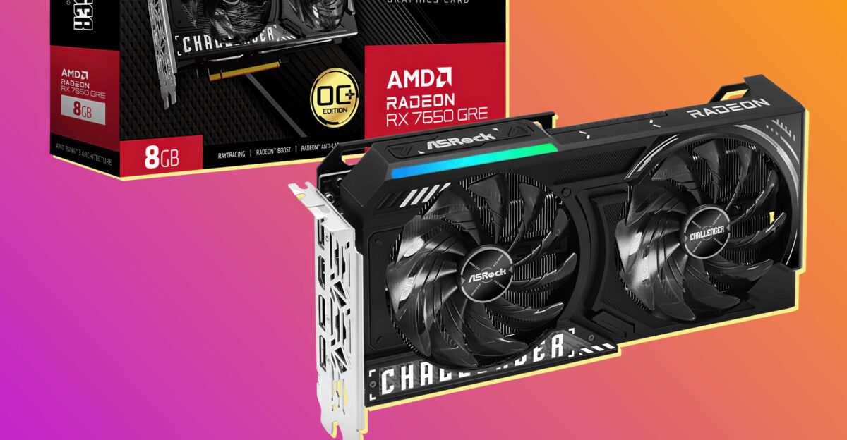 ASRock ra mắt hai card Radeon RX 7650 GRE, OC+ với xung nhịp tăng cường 2810 MHz