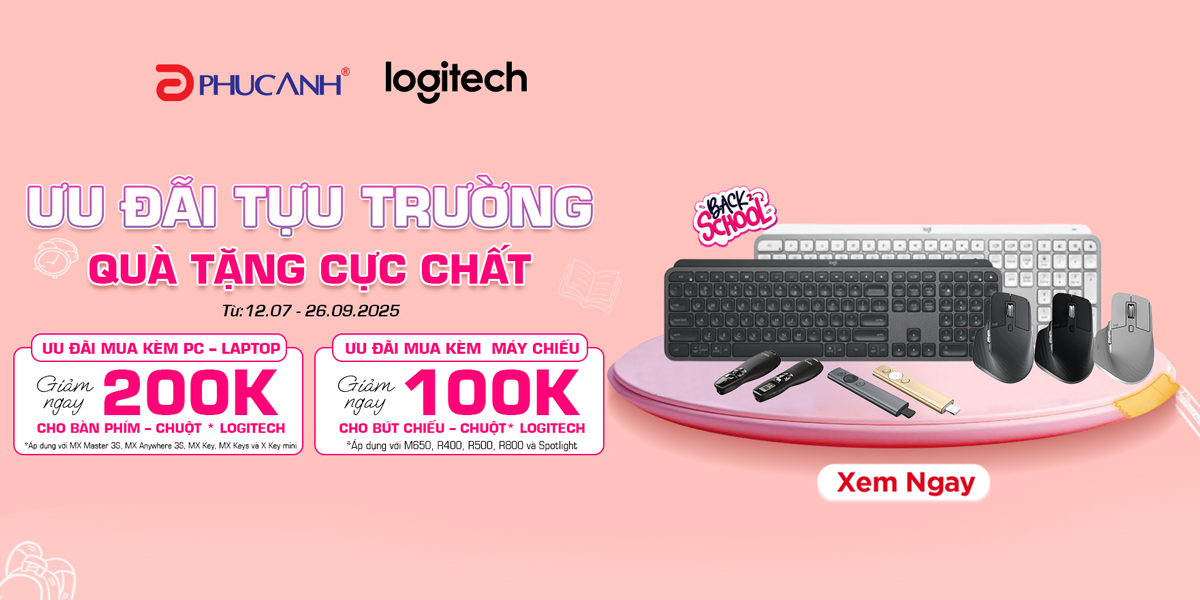 [Khuyến Mại] Giáng Sinh Rộn Ràng – Deal Logitech Cực Mê